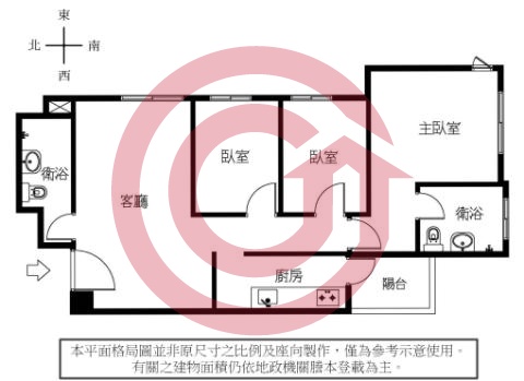 格局圖