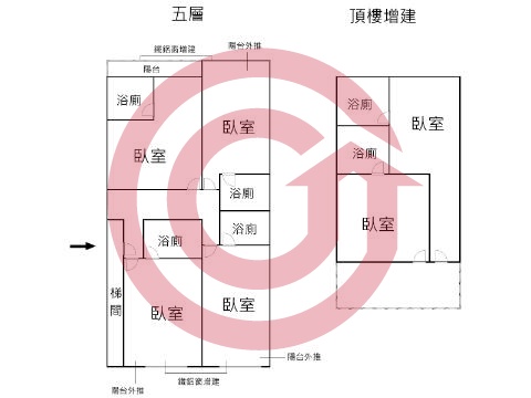 格局圖