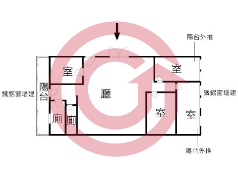 格局圖