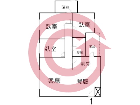 格局圖