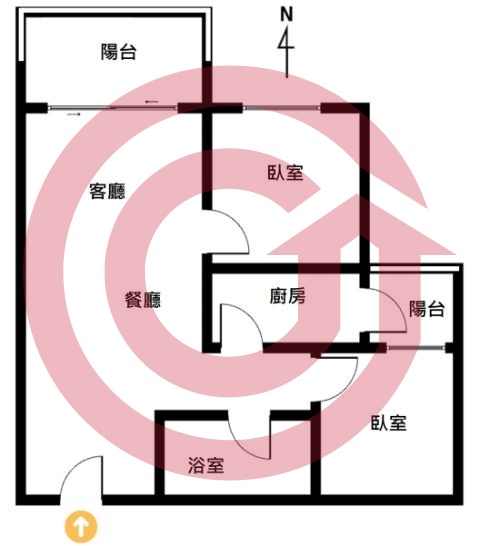 格局圖