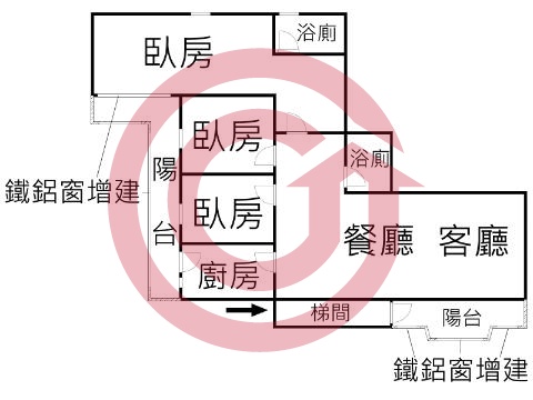 格局圖