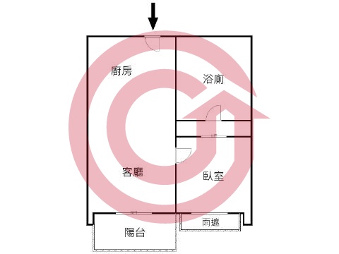 格局圖