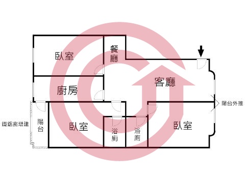 格局圖