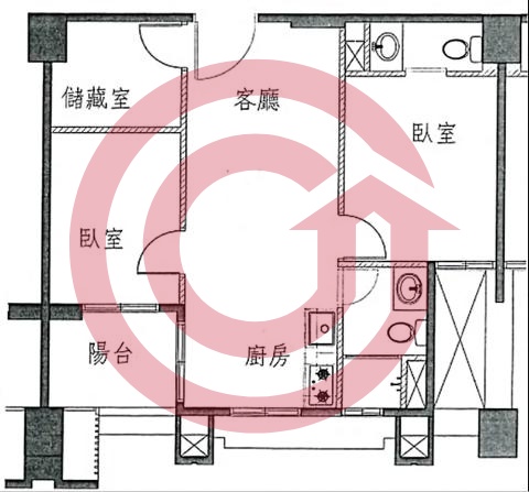 格局圖