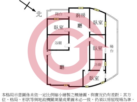 格局圖