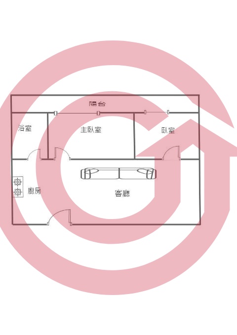 格局圖