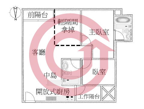 格局圖