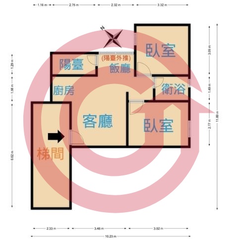 格局圖