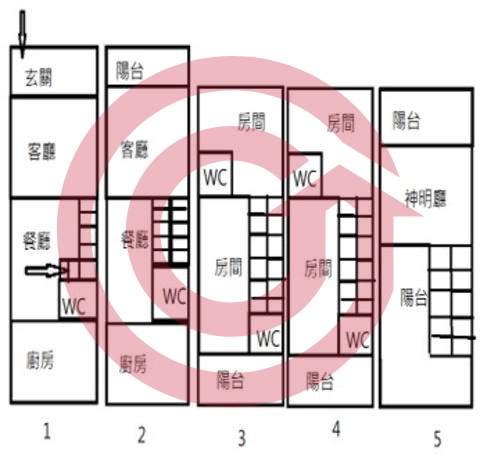 格局圖