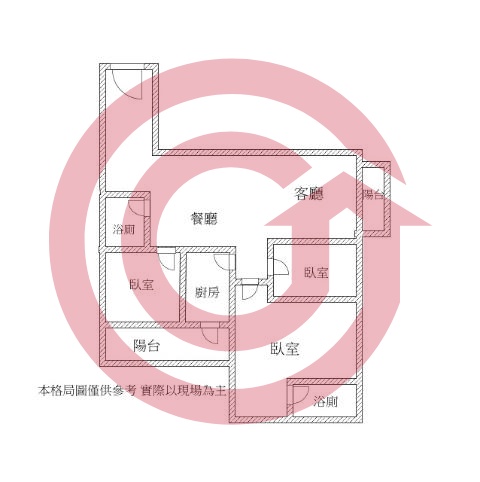 格局圖