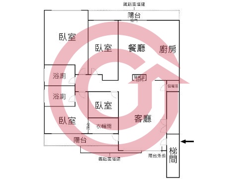 格局圖