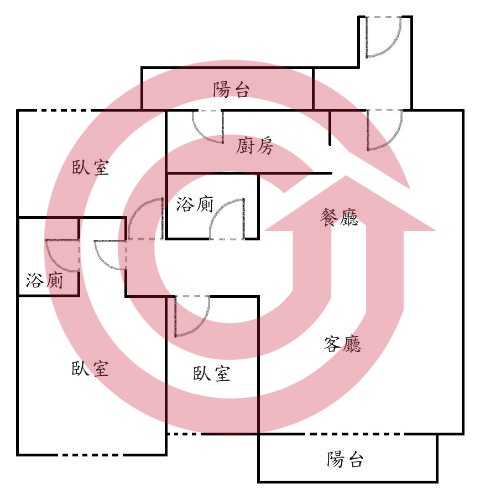 格局圖