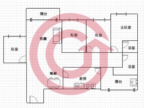 格局圖