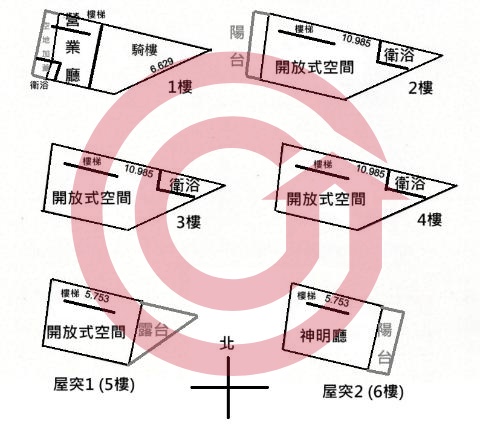 格局圖