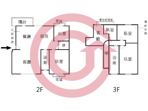 格局圖