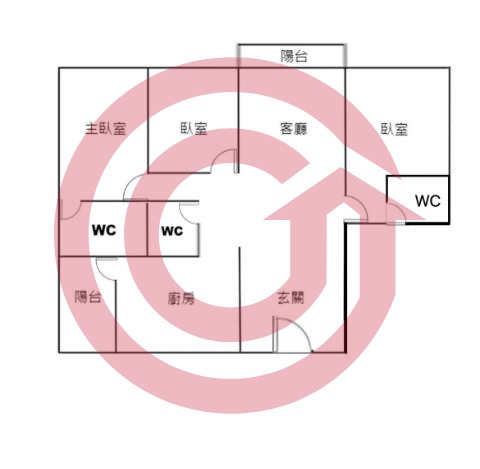 格局圖