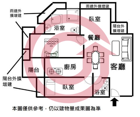 格局圖