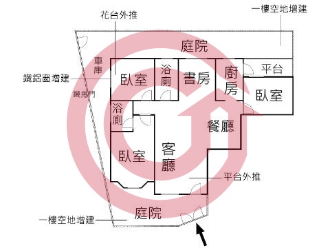 格局圖