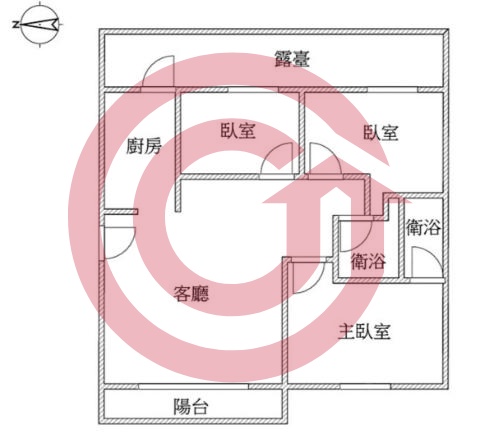 格局圖