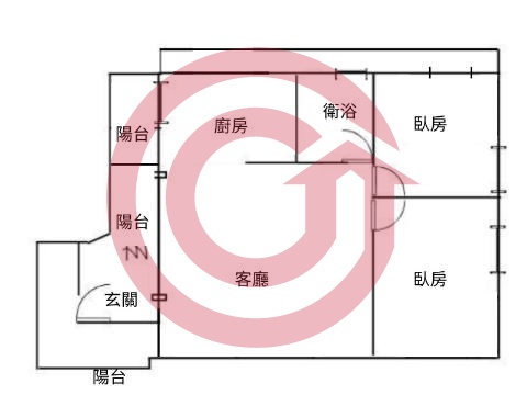 格局圖