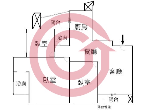 格局圖