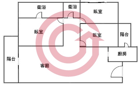 格局圖