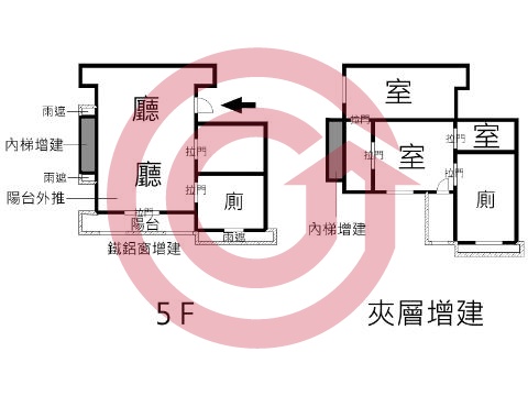 格局圖