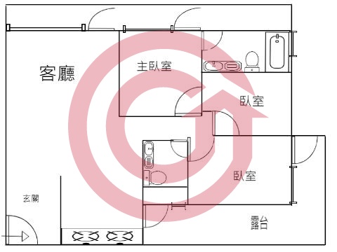 格局圖