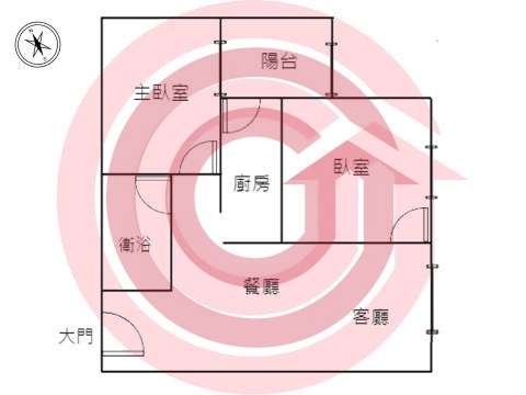 格局圖