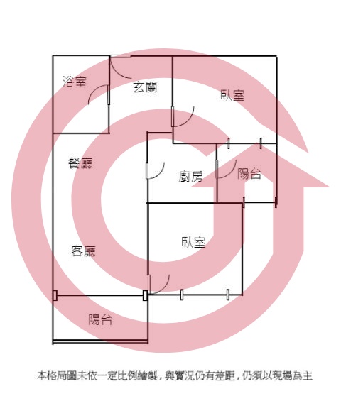 格局圖