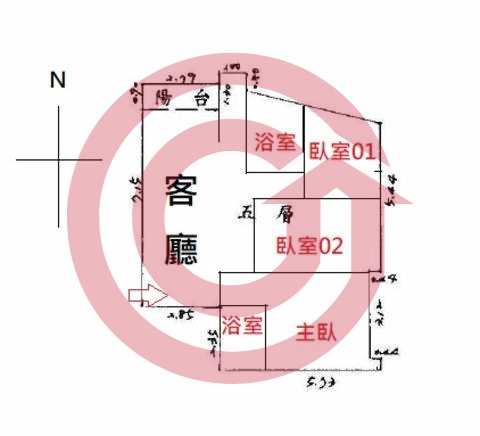 格局圖