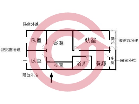 格局圖