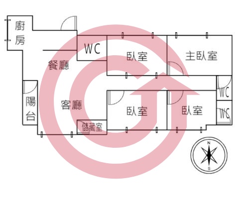 格局圖