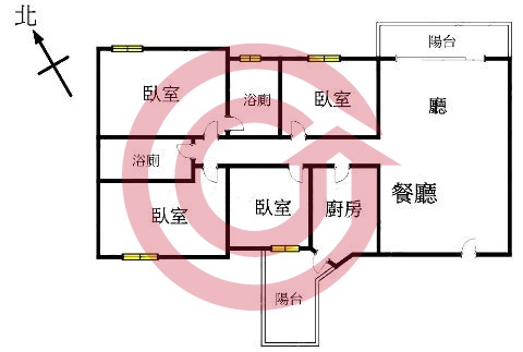 格局圖