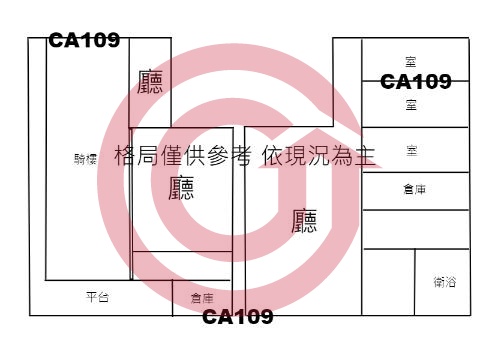 格局圖