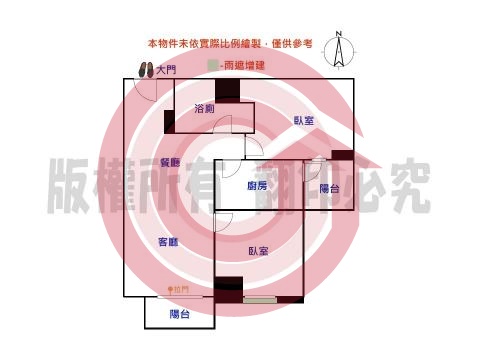 格局圖