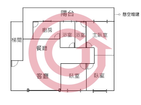 格局圖