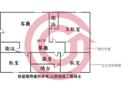 格局圖