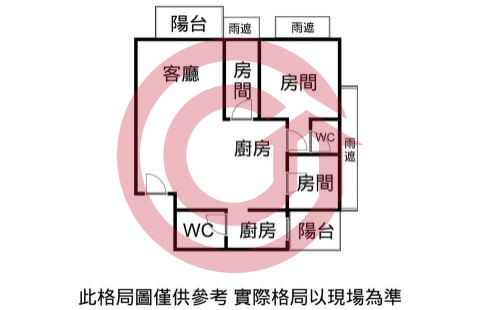 格局圖