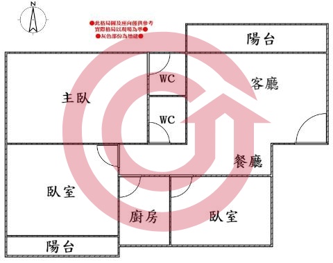 格局圖