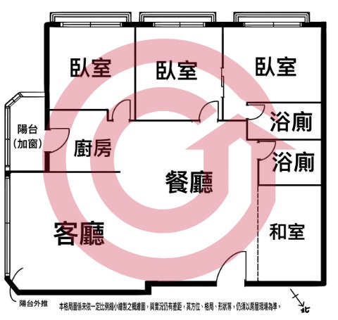 格局圖