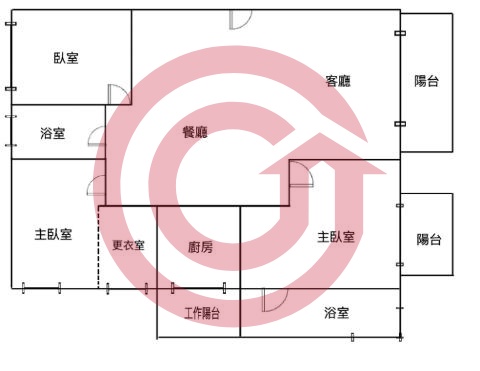 格局圖