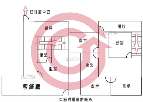 格局圖