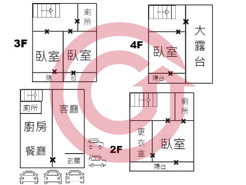 格局圖