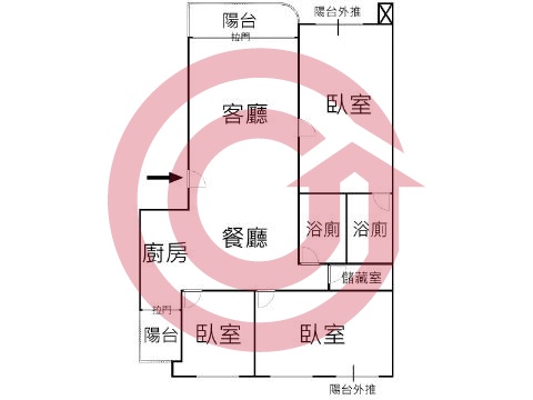 格局圖