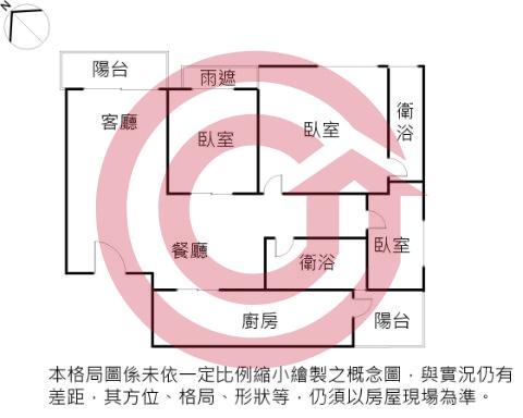 格局圖