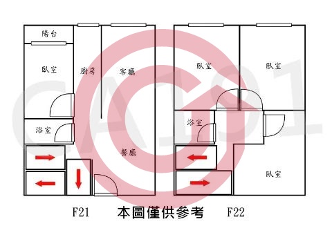 格局圖