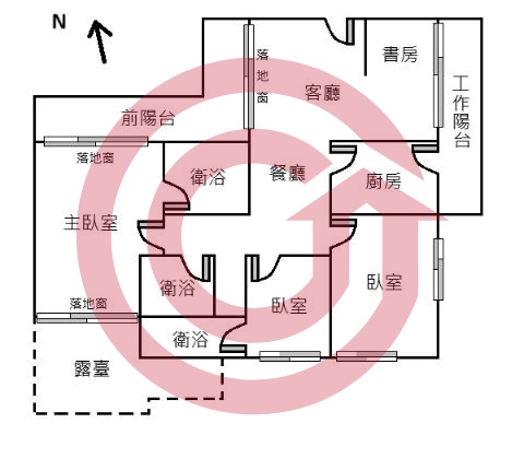 格局圖