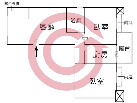 格局圖